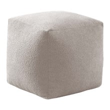 Blake Boucle Pouffe Cover